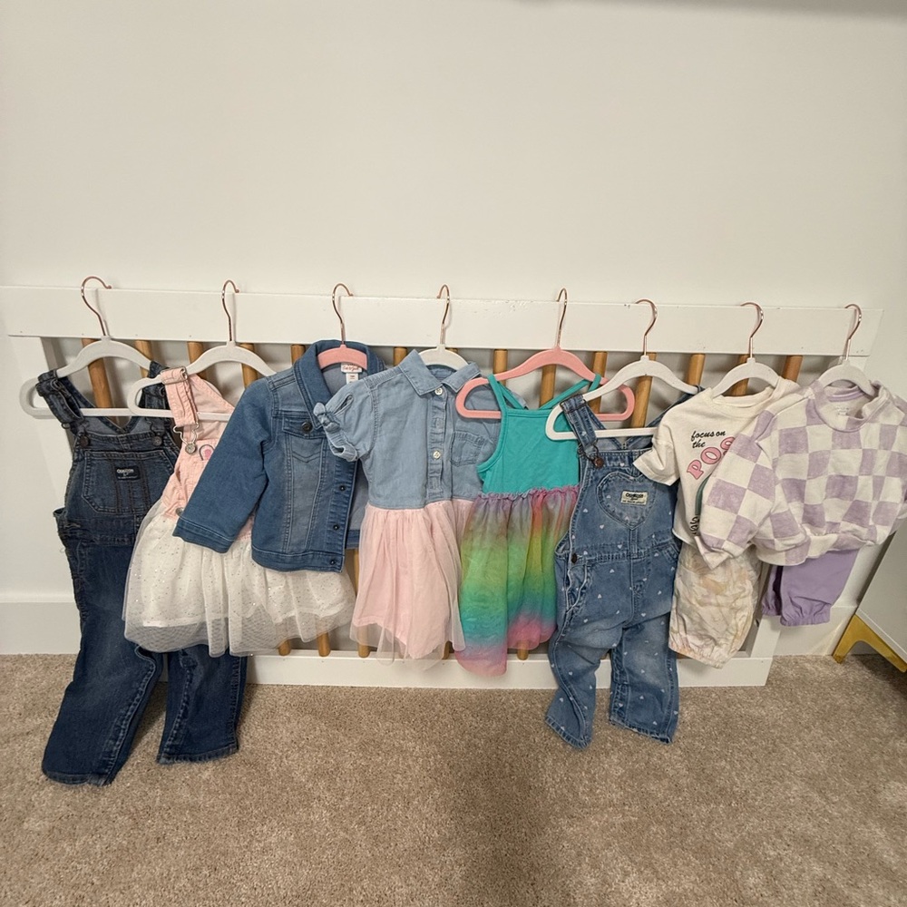 Toddler Girl Spring Capsule - Colorful Kids Clothing Set